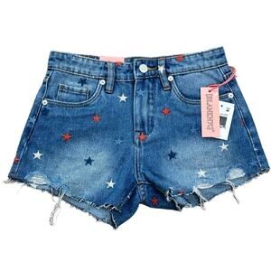 BlankNYC Girls High Rise Denim Shorts Size 10 NWT